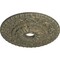 Ekena Millwork Vaduz Ceiling Medallion (Canopies up to 3 1/2"), 23 1/2"OD x 3 1/2"ID x 2 1/8"P, Witch Hazel Crackle CM23VAWHC - alternate 2